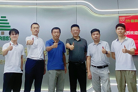 德国超导SFP夏董事长一行莅临微森智能科技